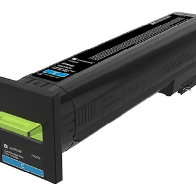 Toner oryginalny LEXMARK 72k2xce cyan 22000 stron
