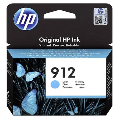 Tusz oryginalny HP912 3yl77ae cyan 315 stron