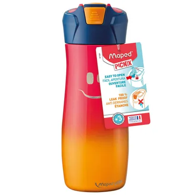 Butelka ze stali nierdzewnej Maped Picnik concept kids 580 ml różowa