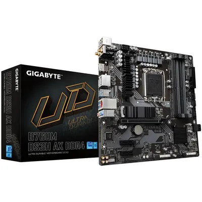 Gigabyte płyta główna b760m ds3h ax s1700 4dd 5 hdmi/dp/dsub matx