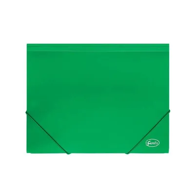 Teczka z gumką a4 FOROFIS 91156 zielona pp 0.5mm
