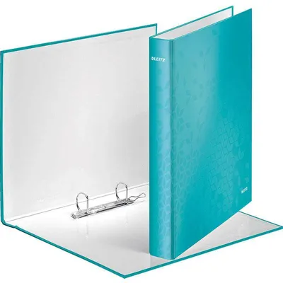 Segregator a4 laminowany LEITZ wow 40mm 42410051 turkusowy
