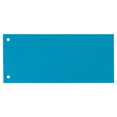 Przekładki 1/3 a4 ESSELTE 624445 niebieski karton 180g 100szt