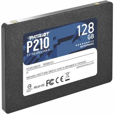 Patriot dysk ssd 128gb p210 450/430 mb/s sata iii 2.5