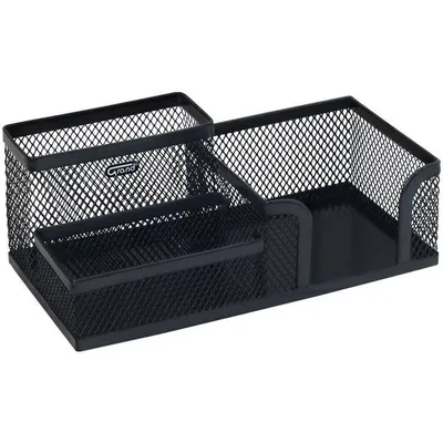 Przybornik ma biurko 100x103x202mm Grand mw-218/gr-093 120-1334 czarny metalowy