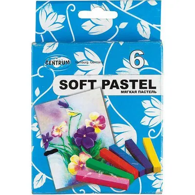 Pastele miękkie 65x9mm CENTRUM soft 86130 mix*6 6szt