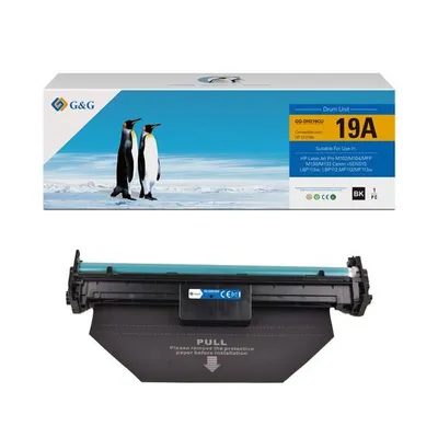 G&g kompatybilny bęben z cf219a, black, hp 19a, 12000s, dla hp laserjet pro m102,104,mfp m130a,132