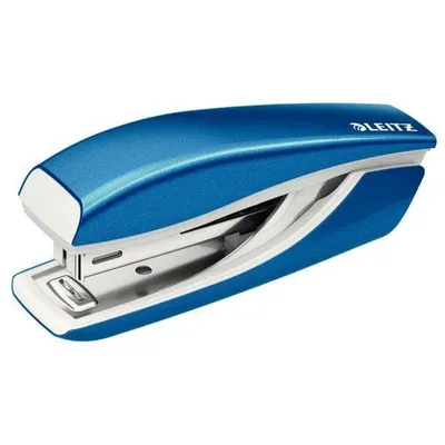 Zszywacz LEITZ wow 5528 55281036 metaliczny niebieski 10 kart.