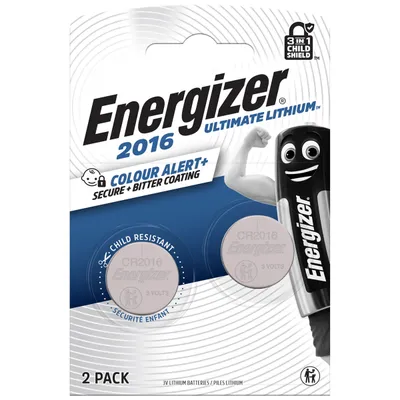 Bateria litowa cr2016 ENERGIZER ultimate lithium 2szt