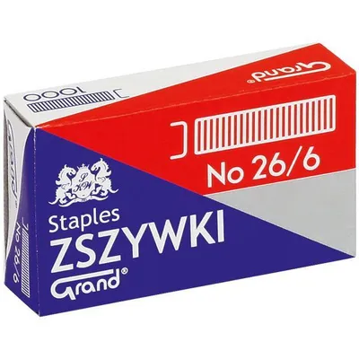 Zszywki Grand 26/6 110-1390 1000szt