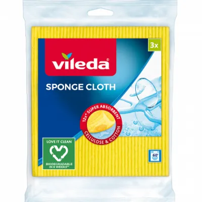 Ściereczka gąbkowa Vileda vi169743 3 szt