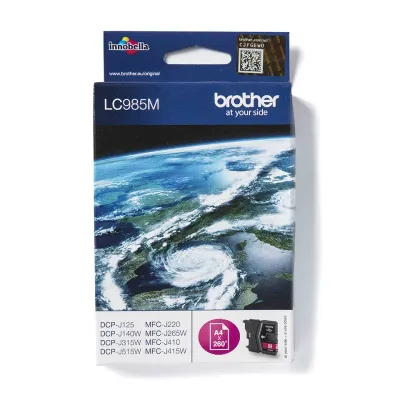 Tusz oryginalny BROTHER lc985m magenta 260 stron po terminie