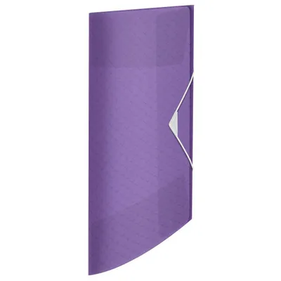 Teczka z gumką a4 ESSELTE colour'breeze 628440 lawendowy 15mm