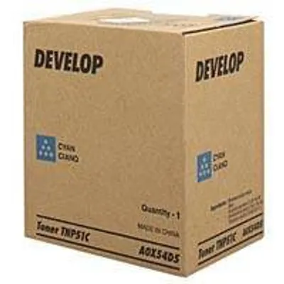 Toner oryginalny Develop tnp51c a0x54d5 cyan 5000 stron