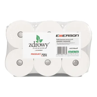 Rolka termiczna 57mm x80m EMERSON zdrowy paragon 6szt fenol free