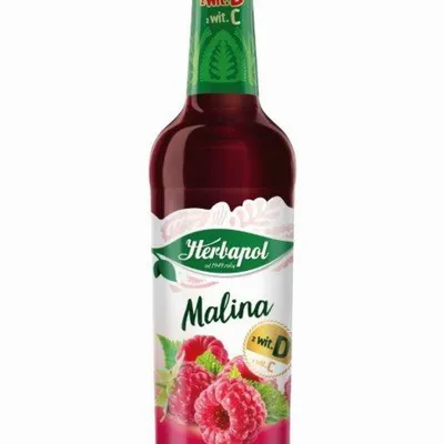 Syrop malinowy HERBAPOL owocowa spiżarnia 420ml