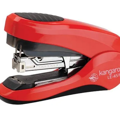 Zszywacz KANGARO le-45f czerwony 40 kart