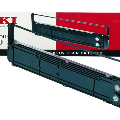 Kaseta barwiąca oryginalna OKI rib3410 09002308 czarny