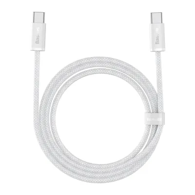Kabel usb-c do usb-c Baseus dynamic, 100w, 2m (biały)