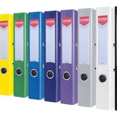 Segregator a4 pp OFFICE PRODUCTS officer z szyną 55mm granatowy