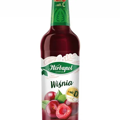 Syrop wiśniowy HERBAPOL owocowa spiżarnia 420ml