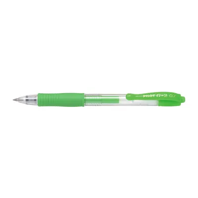 Długopis żelowy PILOT g2 neon zielony 0.5