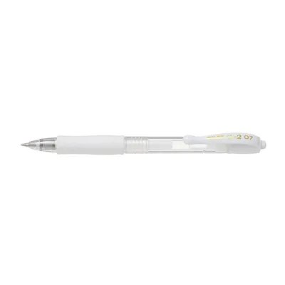 Długopis żelowy PILOT g2 pastelowy biały 0.5