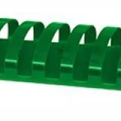 Grzbiet plastikowy 51mm (510 kartek) OFFICE PRODUCTS zielony 50 szt.