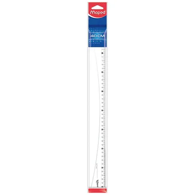 Linijka plastikowa 40cm MAPED classic