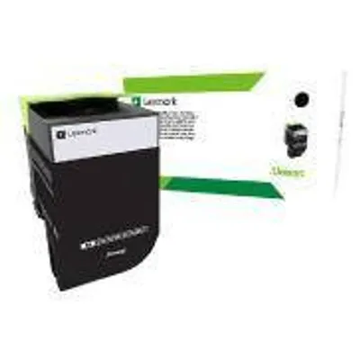 Toner oryginalny LEXMARK 80c20ke czarny 1000 stron
