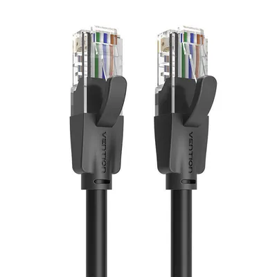 Kabel sieciowy utp cat6 Vention ibebn rj45 ethernet 1000mbps 15m czarny