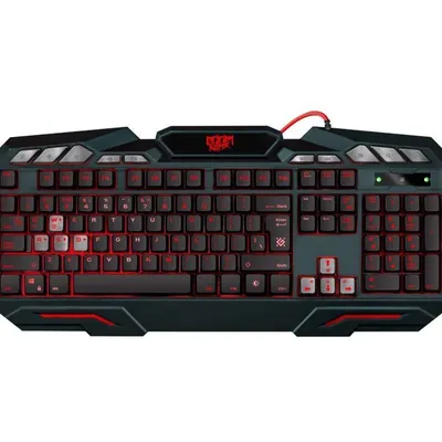 Defender klawiatura gamingowa doom keeper gk-100gl podświetlana 3 kolory