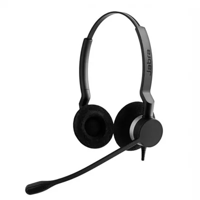 Jabra headset biz 2300 duo 82e-std,nc,freespin