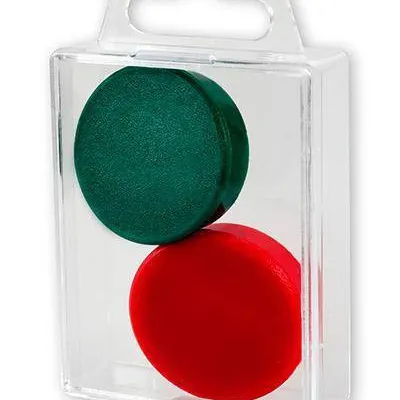 Magnesy 38mm VICTORY OFFICE PRODUCTS 5038km2-99 mix kolorów 2szt