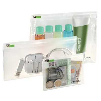 Koszulki m, s, xs LEITZ complete traveller na suwak 40100000 przezroczysty 3szt