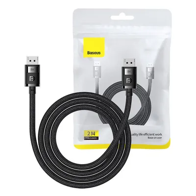 Kabel dp 8k do dp 8k Baseus high definition 2m (czarny)