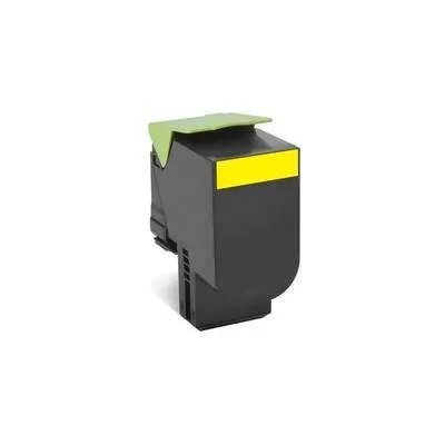 Toner oryginalny LEXMARK 80c2hye yellow 3000 stron