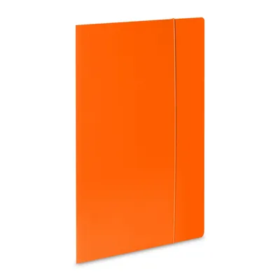 Teczka z gumką a4 VAUPE eco 319/16 pomarańczowa tektura 380g/m2 20mm