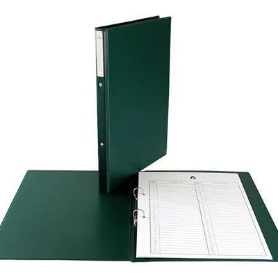 Teczka do akt osobowych BIUR-FOL td-11-02 ciemno zielona pvc 2r/30mm