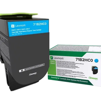 Toner oryginalny LEXMARK 71b2hc0 cyan 3500 stron