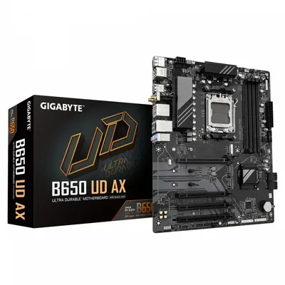 Gigabyte płyta główna b650 ud ax am5 4ddr5 hdmi/dp atx