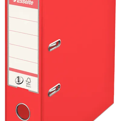 Segregator a4 ESSELTE no.1 vivida 75mm 624068 czerwony