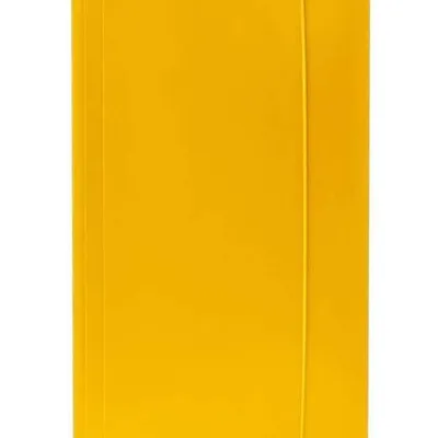 Teczka z gumką a4 VAUPE eco 319/08 żółta tektura 380g/m2 20mm
