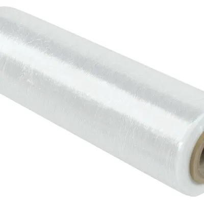 Folia stretch 50cm 1,5kg Q-Connect ręczna przezroczysta 23mic