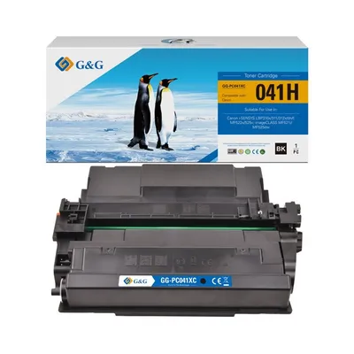 G&g kompatybilny toner z canon 041hbk, nt-pc041xc, black, 20000s, high capacity