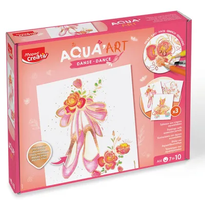Maped creativ aqua art - obrazy akwarelowe motyw taniec