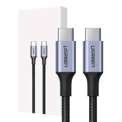 Kabel usb-c do usb-c UGREEN us316, 100w, 1m (czarny)