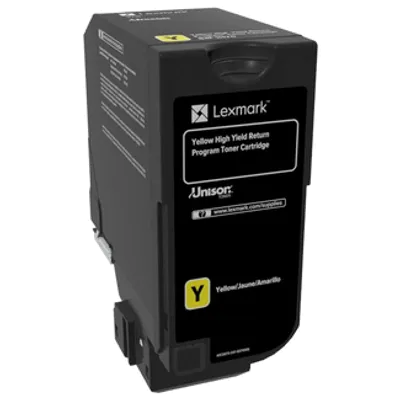 Toner oryginalny LEXMARK 84c2hy0 yellow 16000 stron
