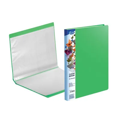Album ofertowy a4 FOROFIS 91203 zielony pvc 0.5mm 20 kieszeni