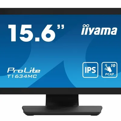 Iiyama monitor 15.6 cala t1634mc-b1s ips,poj.10pkt.450cd,ip65,7h,vga,hdmi,dp